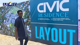 Civic Residence Bungalow Launching And Layout  Ajah Lagos Nigeria [upl. by Atiz]