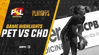 Semifinals  Highlights Petron vs Cignal HD  PSL Grand Prix 2019 [upl. by Pearla]