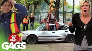 Crazy Car Pranks  Best Of Just For Laughs Gags [upl. by Queenie]