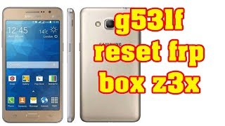 samsung sm g531f reset frp box z3x adb enable [upl. by Aneeuqahs]