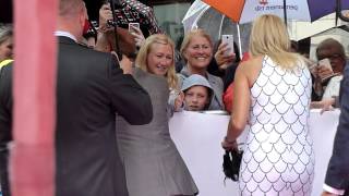 Brendan O Carroll Arriving at Mrs Browns Boys DMovie Premiere  Dublin 25614 [upl. by Llessur]