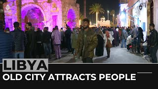 Ramadan in Libya Renovated city attracts thousands of people [upl. by Bautram416]