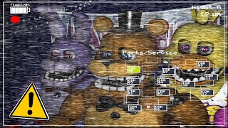 1983 Unnightmare Animatronics in Five Nights at Freddys 2 FNaF 2 Mods [upl. by Annice]