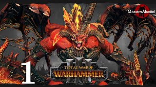 Total War Warhammer 3  Exiles of Khorne Skarbrand 1 [upl. by Fisk]