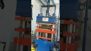 Silicone insulator Rubber moulding press 9313777401 [upl. by Hemphill482]