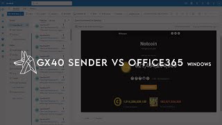 GX40 SENDER WINDOWS VERSION VS OFFICE365 2024 [upl. by Inttirb]