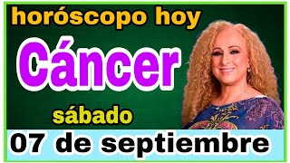 horoscopo de hoy Cáncer  Horóscopo Diario  Cáncer  07 de septiembre de 2024 [upl. by Sedruol]