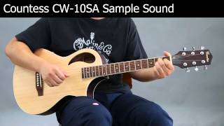 Countess Guitar CW10SA Sample Sound [upl. by Akemehc]