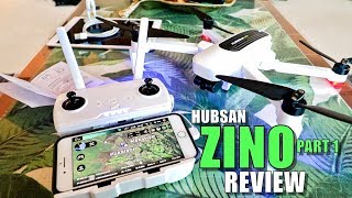 Hubsan ZINO Review  Part 1  Unboxing Inspection Setup Pros amp Cons [upl. by Radke]