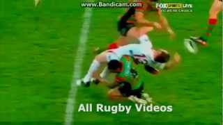 Greg Inglis Huge Hit On Dean Young [upl. by Ardnalahs169]