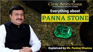 Mr Pankaj Khanna explains everything about Panna Stone  पन्ना रत्न के बारे में सब कुछ [upl. by Orgel]