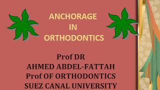 Anchorage in orthodontic [upl. by Kristel164]