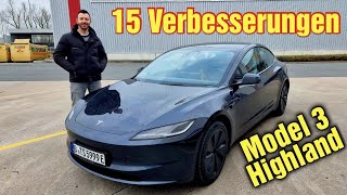 15 Stärken des neuen Model 3 Highland Darum ist es das beste Elektroauto am Markt [upl. by Bertilla122]