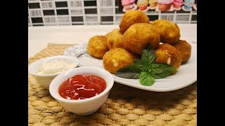 KAŞARLI PATATES KROKET  AZ MALZEMELİ EFSANE TARİF  ÇITIR ÇITIR LEZZET [upl. by Arondell]