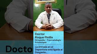 Artrosis en el Deporte por el Doctor Roque Pinilla [upl. by Pier]