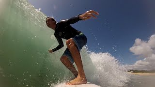 Surfing The Sunshine Coast [upl. by Yttig]