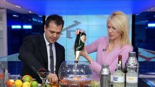 How to Make a Vodka and Champagne Christmas Punch [upl. by Colvert]