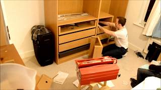 Building an IKEA PAX Wardrobe [upl. by Poul]