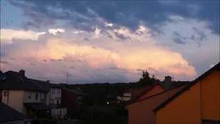 Cumulonimbus Pileus Timelapse [upl. by Jeannie]