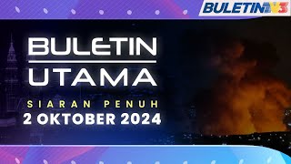 Israel Serang Beberapa Negara Untuk Tutup Genosid Warga Palestin  PM  Buletin Utama 2 Oktober 2024 [upl. by Clotilde]