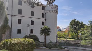 Summer in Crikvenica 2020 Hotel Kaštel Church and Beach View [upl. by Redan480]