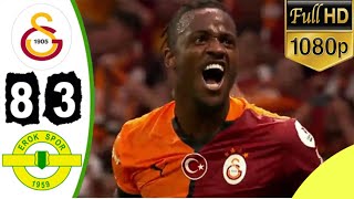 Galatasaray 83 Erokspor Maç Özeti galatasaray maçözeti istanbul florya [upl. by Bonns5]