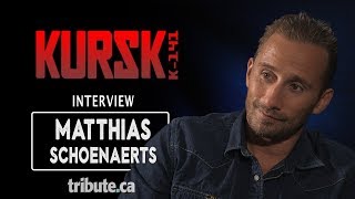 Matthias Schoenaerts  Kursk Interview [upl. by Fleurette]