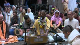 Kirtan Mela Nama Yajna with HG Madhava Prabhu 06092012 in Feriendorf Hoher Hain Germany [upl. by Rasec324]