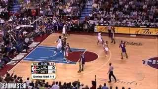 2004 NBA Finals  Los Angeles vs Detroit  Game 3 Best Plays [upl. by Sert]