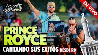 PRINCE ROYCE CANTANDO SUS EXITOS EN VIVO 🎤 CON DJ ADONI  BACHATA MIX [upl. by Juan20]