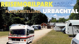 REISEMOBILPARK URBACHTAL in Neukirchen Knüllgebirge mit Restaurant Rad fahren Wandern Spaß haben [upl. by Cornelie]