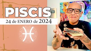 PISCIS  Horóscopo de hoy 24 de Enero 2024 [upl. by Rois]