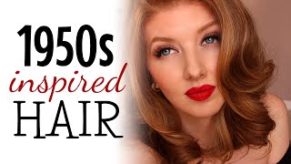 1950s Inspired Hair Tutorial [upl. by Leirza665]