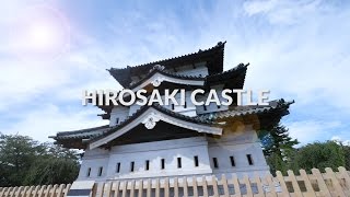 Hirosaki Castle Aomori  One Minute Japan Travel Guide [upl. by Ahsen414]