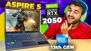 A Powerful Thin Laptop  Acer Aspire 5 2023  i5 13th Gen RTX 2050 🔥 [upl. by Marler464]