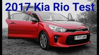 2017 Kia Rio Test  10 TGDi 118 KM [upl. by Oniratac]