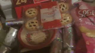 Vlogmas opening Christmas hamper food bank 2023 part 1 [upl. by Horbal]