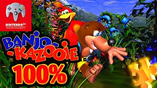 BanjoKazooie Switch Online N64  100 Longplay Full Game Walkthrough No Commentary Gameplay Guide [upl. by Helprin]