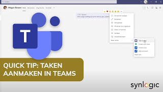 Taak aanmaken in Teams  Microsoft Teams [upl. by Hseham121]