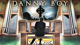 DANNY BOY OLD IRISH AIR with Lyrics  ORGAN OF HOLYWOOD PARISH CHURCH  JONATHAN SCOTT [upl. by Notnilk141]