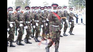 President Uhurus motorcade at the KDF passout parade in Moi barrack Eldoret [upl. by Jarrad]