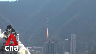 Chinas satellite launch triggers emergency alert in Taiwan [upl. by Bowra713]