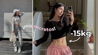 ¿Cómo bajé 15kg SECRETOS COREANOS DE DIETA 🔥✨ [upl. by Yelroc]