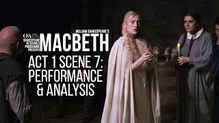 Macbeth Act 1 Scene 7 Performance and Analysis [upl. by Kcaj]