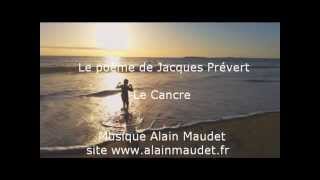 Jacques Prévert poème Le Cancre mis en musique par Alain Maudet [upl. by Nilecoj974]