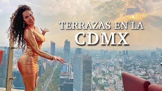 Las MEJORES TERRAZAS para comer y beber en la CDMX I Brenda Catalán [upl. by Nida]