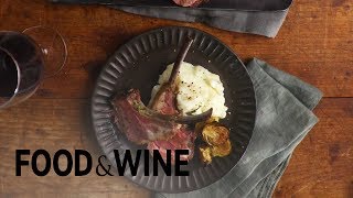 GarlicCrusted Roast Rack of Lamb  Recipe  Food amp Wine [upl. by Teufert922]