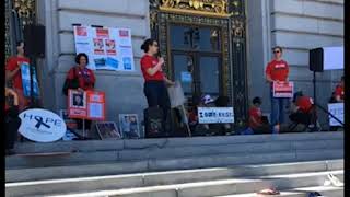 Jaimes Speech MillionsMissing San Francisco 2018 [upl. by Ardnasxela]