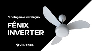 Instalação Ventilador de Teto  Fênix Inverter [upl. by Erny]