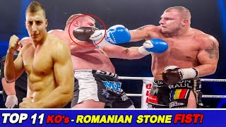 quotIronquot Raul Catinas ► TOP 11 BRUTAL KNOCKOUTS【100kg🇷🇴】 [upl. by Reckford]